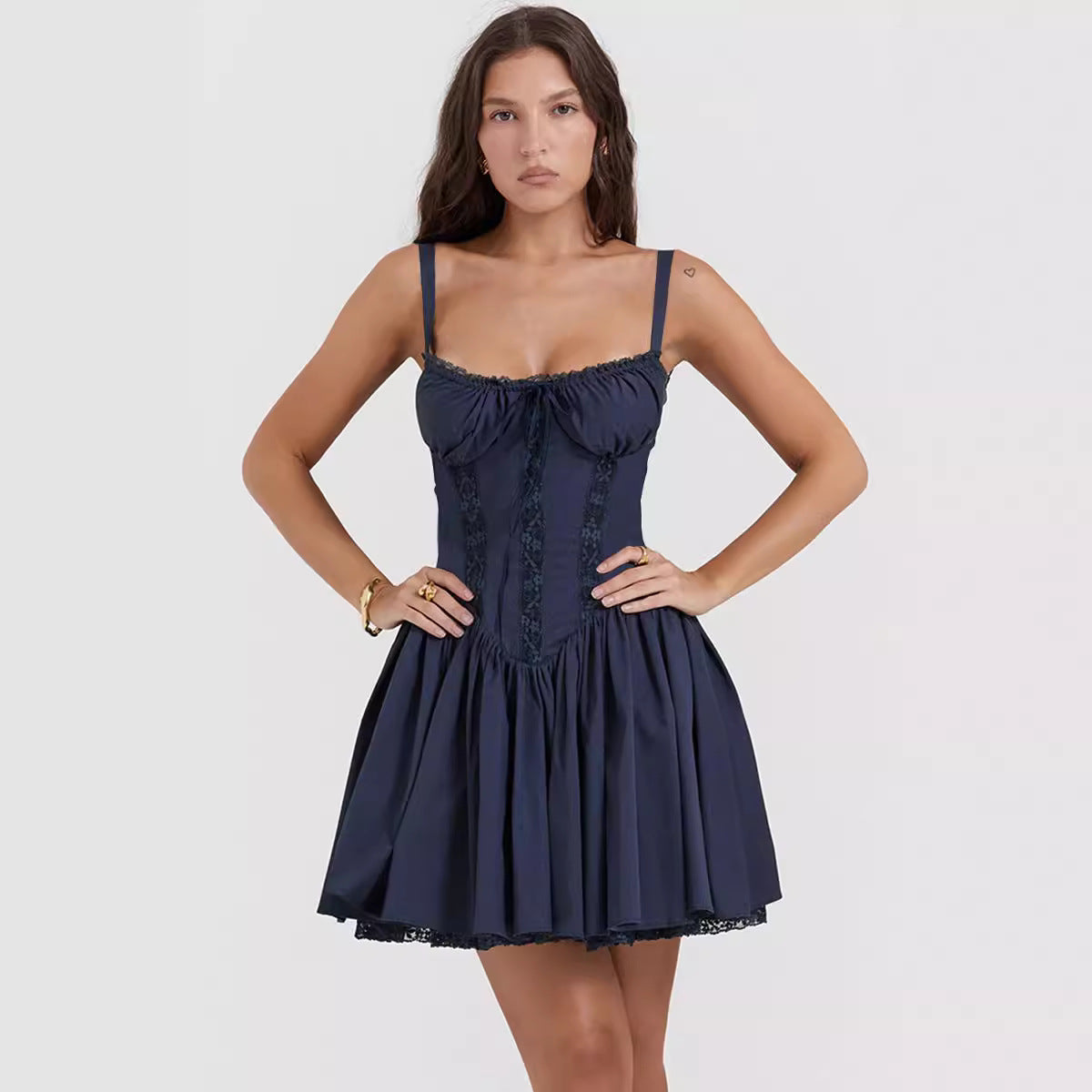 Esmeralda - Lace Swing Dress