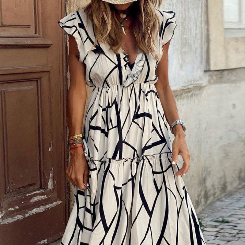 Stella - Printed Dress