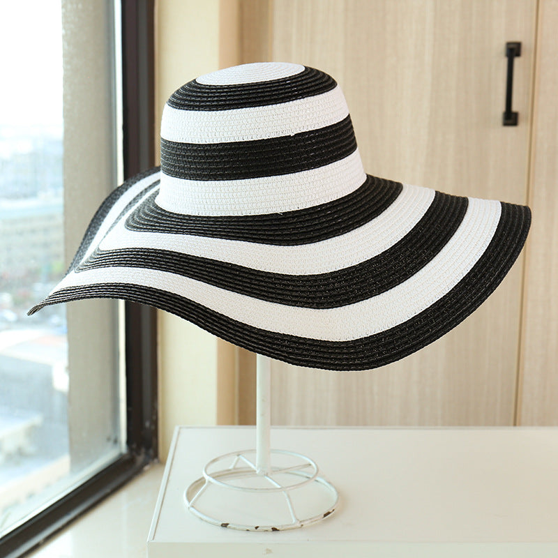 Striped Beach Hat