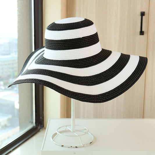 Striped Beach Hat