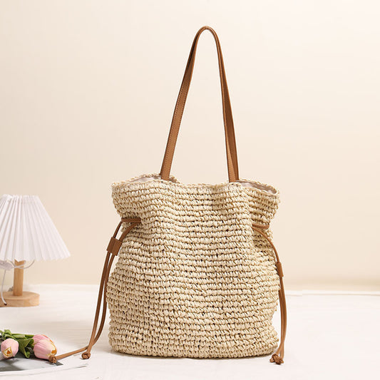 Straw Shoulder Bag