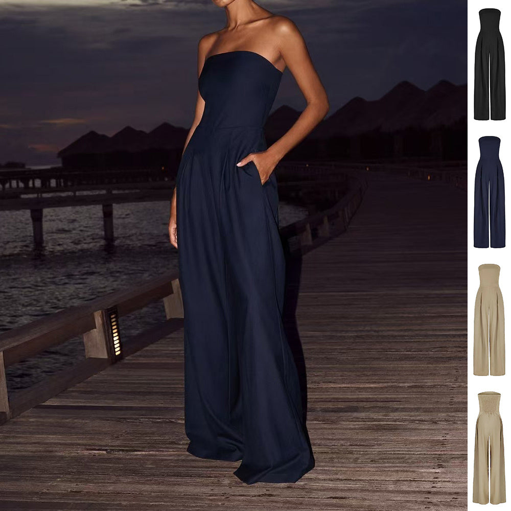 Tanya - Tube-Wide Jumpsuit