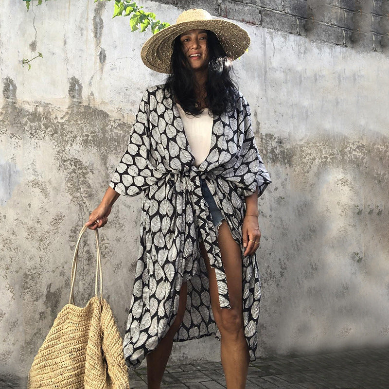 Solara - Flowy Beach Kimono