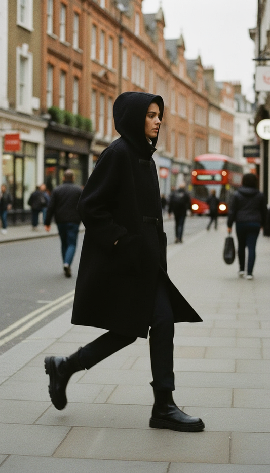 Jane - Woolen Pocket Coat