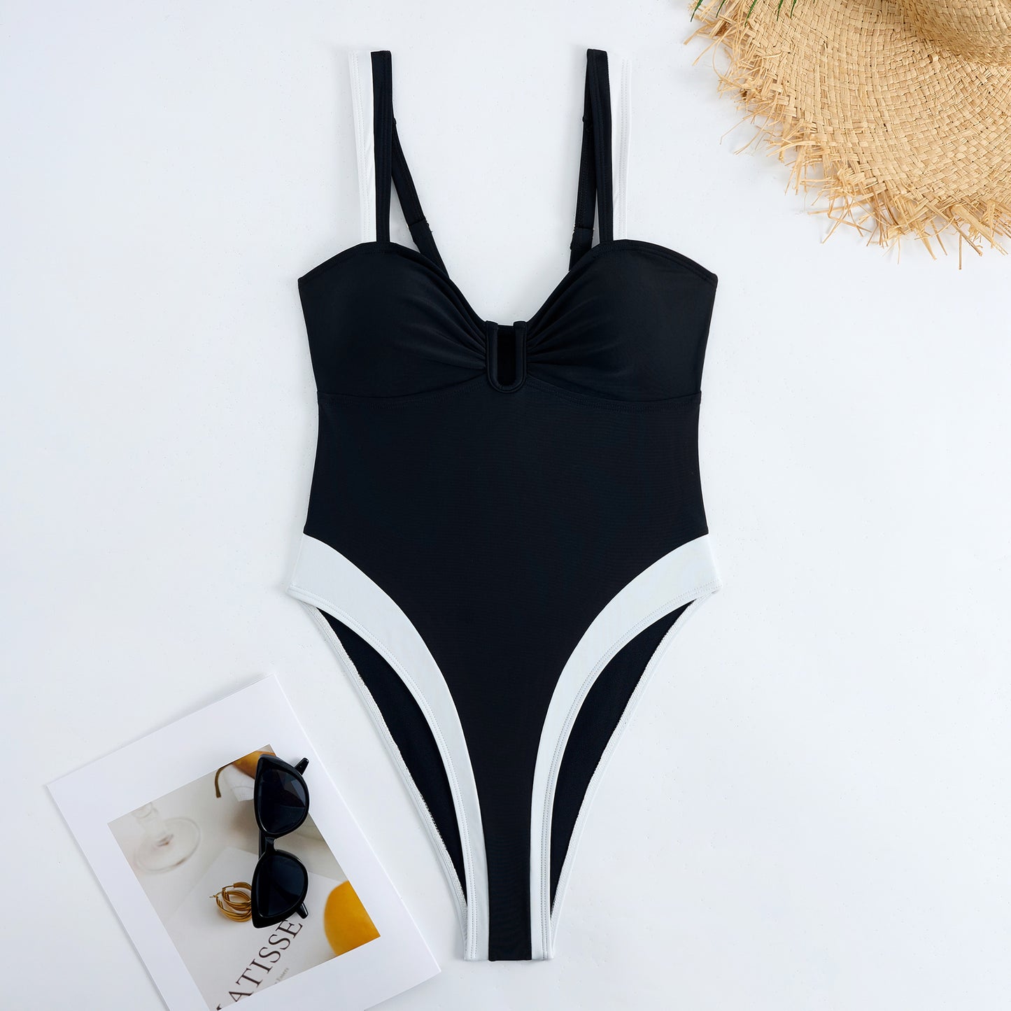 Sienna - Patchwork One-piece Swimsuit