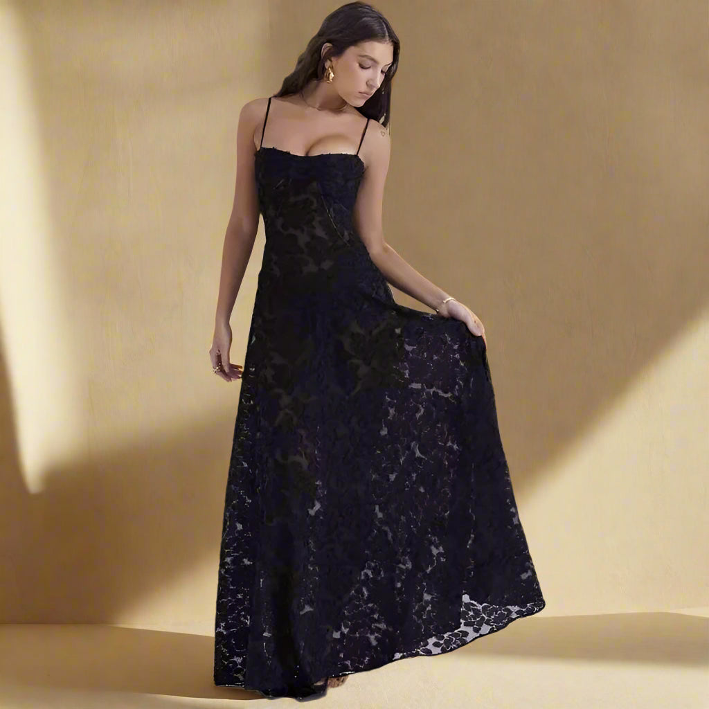 Audrey - Floral Lace Dress