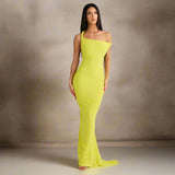 Dakota - Halter Pleating Dress