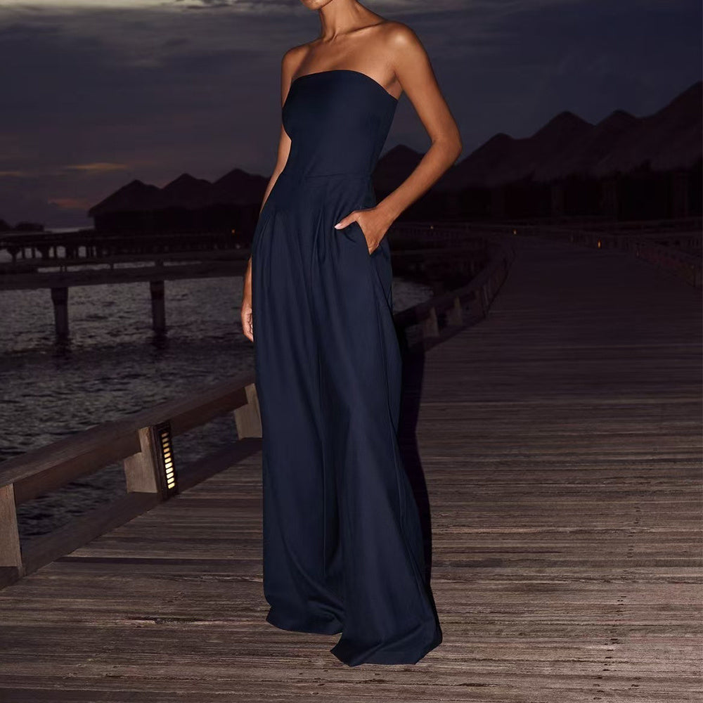 Tanya - Tube-Wide Jumpsuit