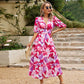 Alice - Printed Chiffon Maxi Dress