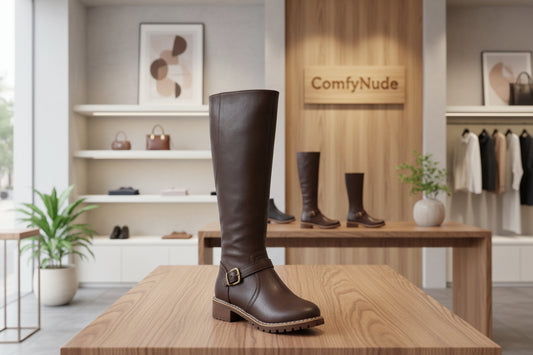 Elowyn - Long zipper boots