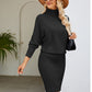 Women's High Collar Dress – Stylish and Elegant Dress for Every Occasion - ComfyNude