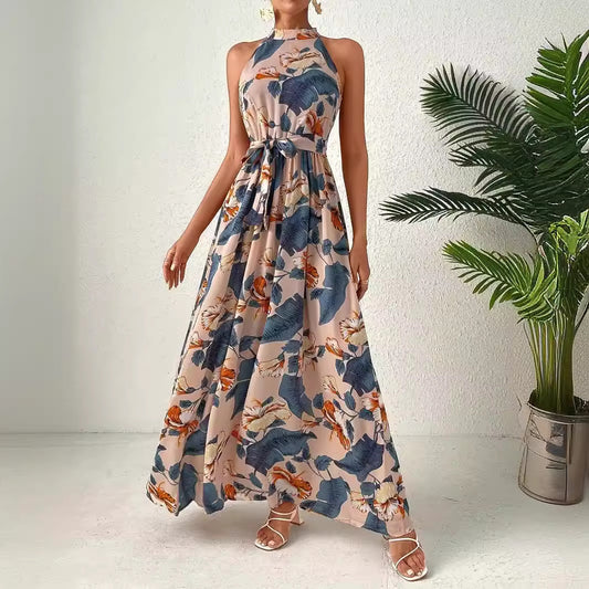 Zara - Bohemian Halter Dress