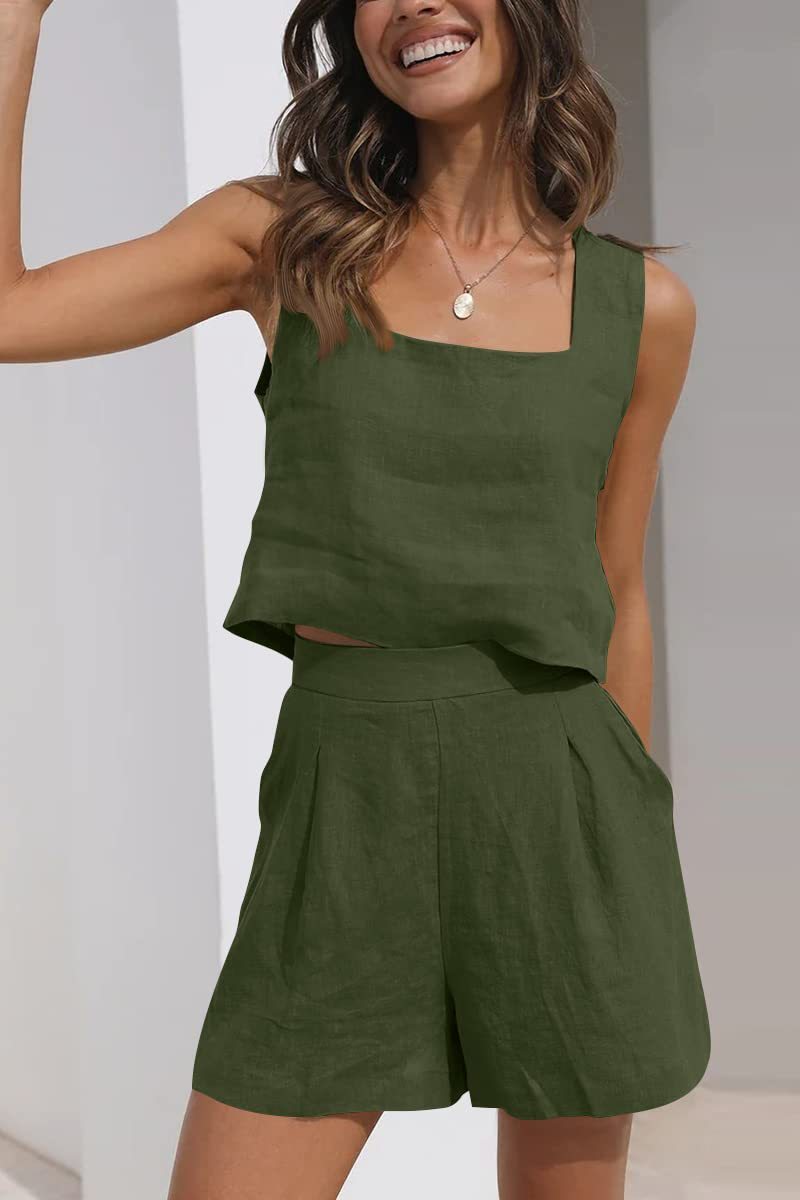 Lydia - Linen Lounge Set