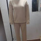 Turtleneck Sweater and Pants Set - ComfyNude