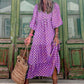 Daisy -  Printed Bohemian Dress