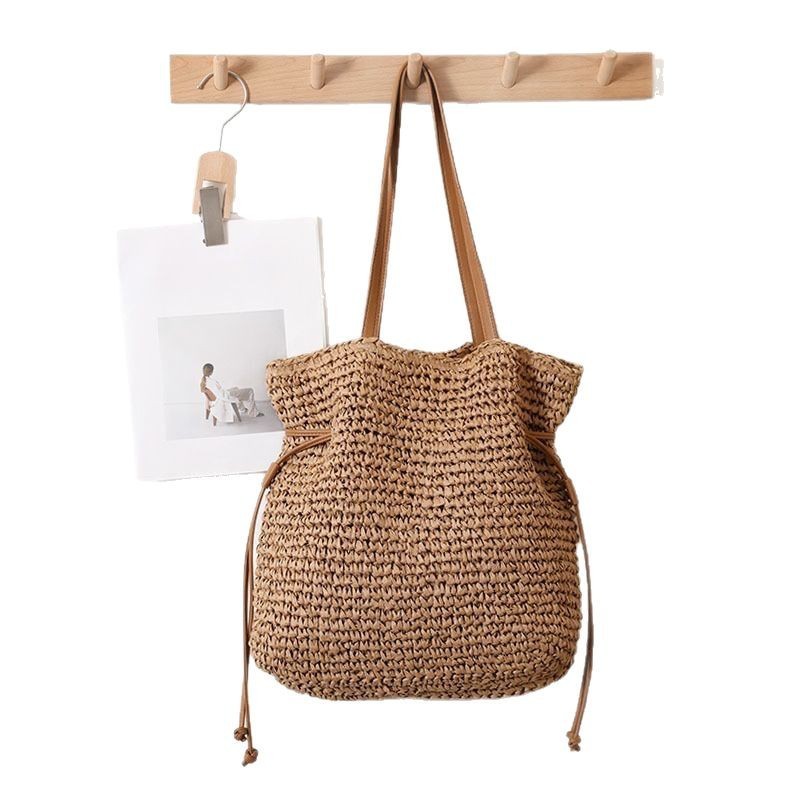 Straw Shoulder Bag