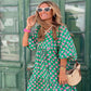 Daisy -  Printed Bohemian Dress