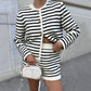 Kayla - Striped Cardigan Set