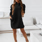 Women's Hipster Hooded Dress – Casual and Trendy Street Style - ComfyNude