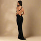 Dakota - Halter Pleating Dress