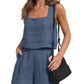 Lydia - Linen Lounge Set