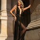Grace - Backless Chiffon Dress