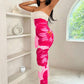 Slim Slit Tube Long Dress Summer Sexy Pint Party Beach Dresses Women's Clothing