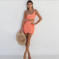 Hazel - Pleated One-Shoulder Dress