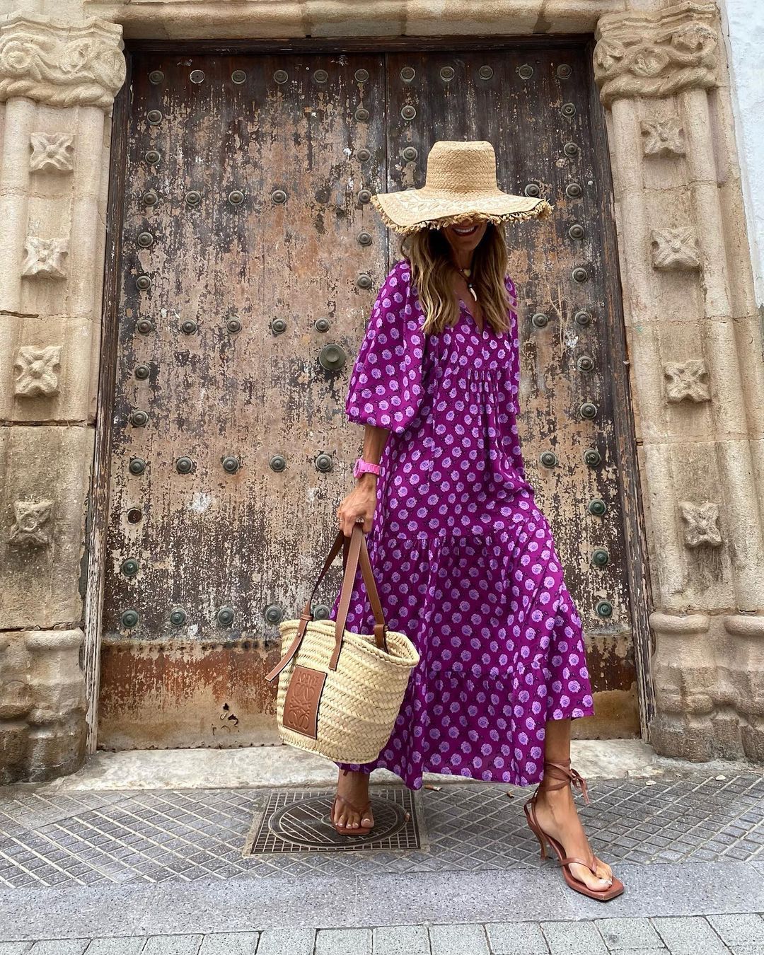 Daisy -  Printed Bohemian Dress