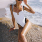 Sienna - Patchwork One-piece Swimsuit