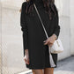 Elegant Round Neck Knitted Long-sleeved Dress – Cozy & Stylish for All Seasons - ComfyNude