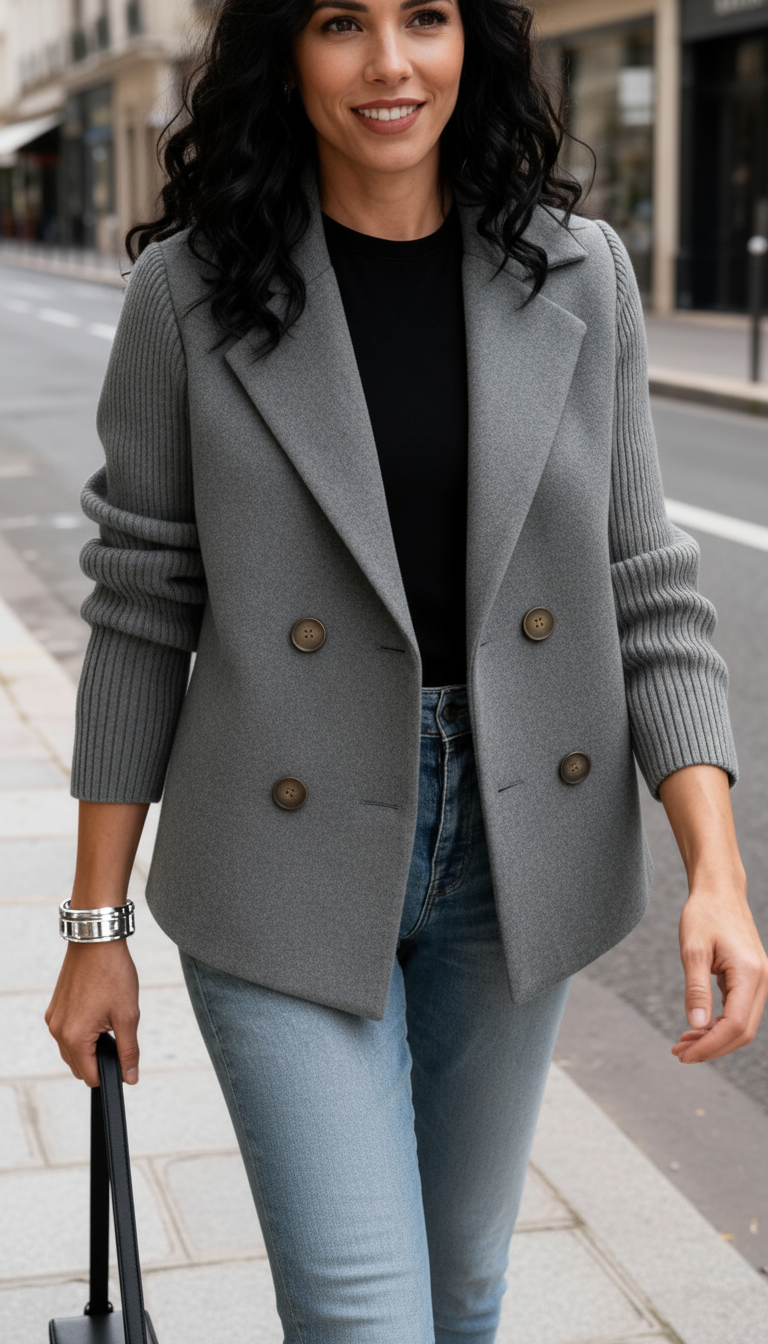 Jolie - Sweater Blazer