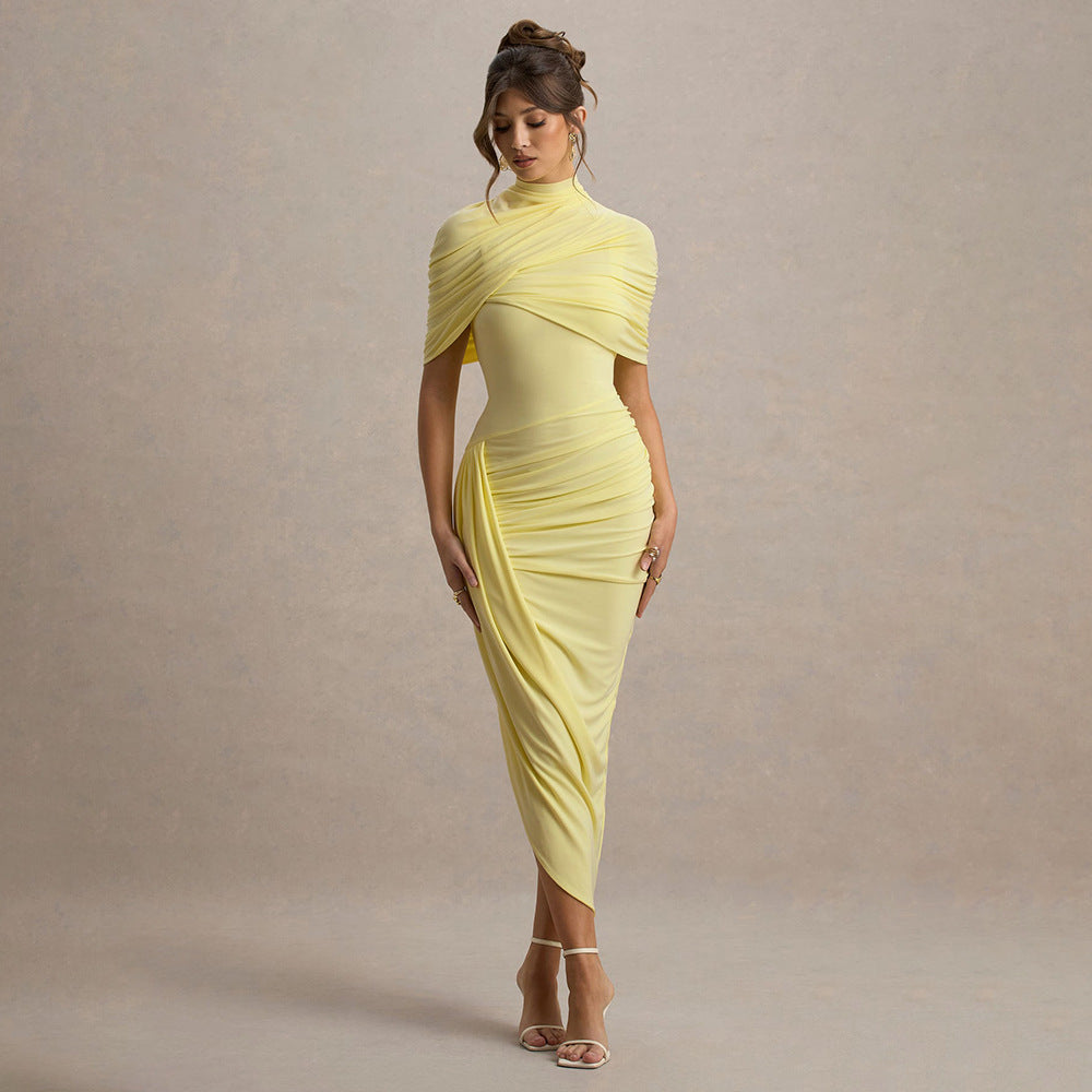 Charlotte - Drape Maxi Dress