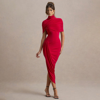 Charlotte - Drape Maxi Dress