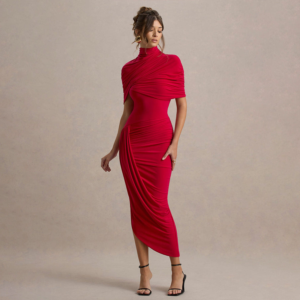 Charlotte - Drape Maxi Dress