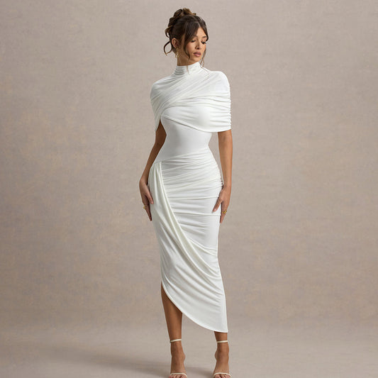 Charlotte - Drape Maxi Dress