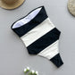 Zora - Striped One-piece Swimsuit