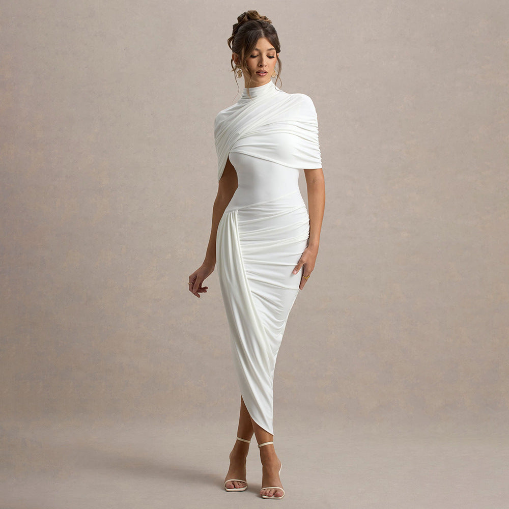Charlotte - Drape Maxi Dress