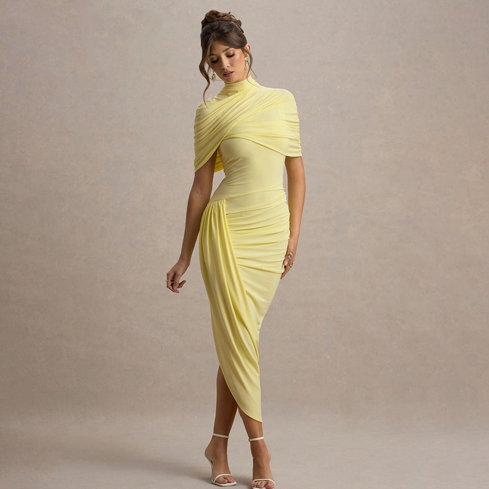 Charlotte - Drape Maxi Dress