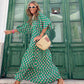 Daisy -  Printed Bohemian Dress