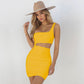 Hazel - Pleated One-Shoulder Dress