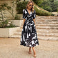 Alice - Printed Chiffon Maxi Dress