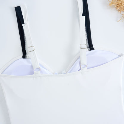 Sienna - Patchwork One-piece Swimsuit