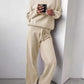 Turtleneck Sweater and Pants Set - ComfyNude