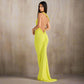 Dakota - Halter Pleating Dress
