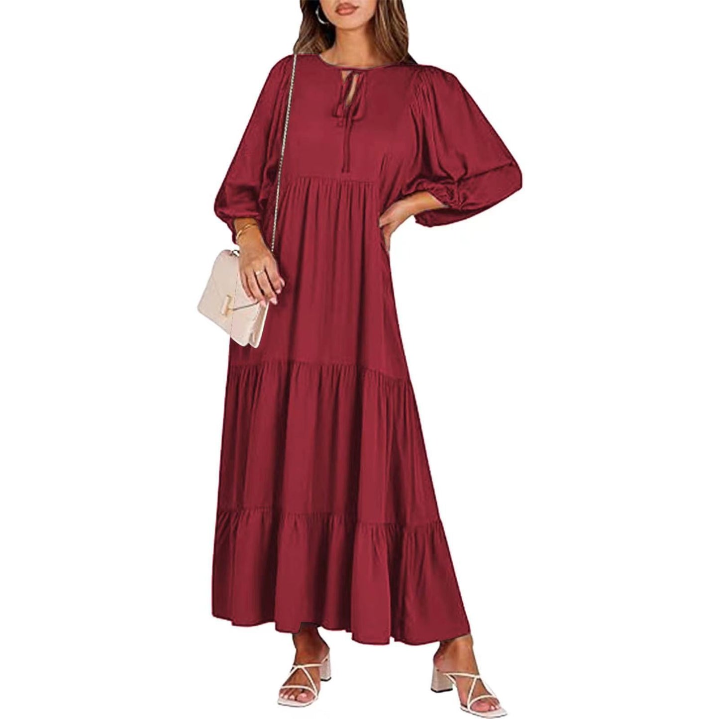 Daisy -  Printed Bohemian Dress