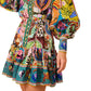Olivia - Printed Shirt Dress