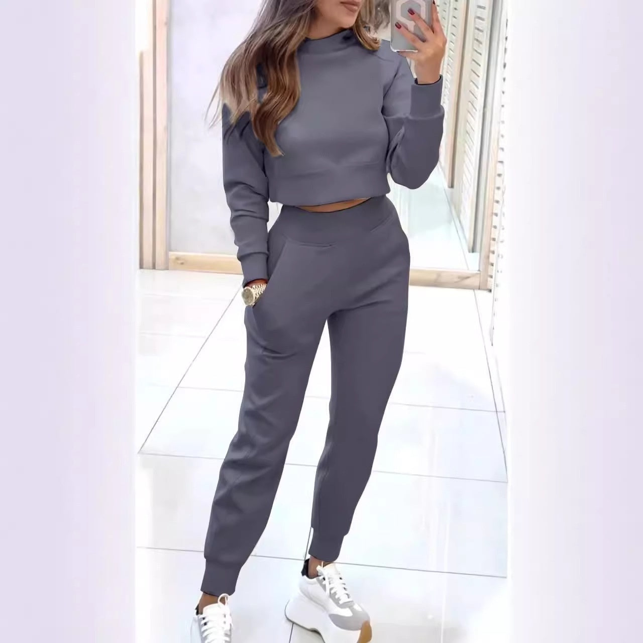 Long Sleeves Casual Suit for Women – Stylish & Comfortable - ComfyNude