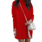 Elegant Round Neck Knitted Long-sleeved Dress – Cozy & Stylish for All Seasons - ComfyNude