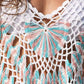 Beach Crochet Fringed Swimsuit Cover-up